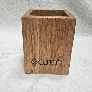 Cutco Natural Wood Utensil Organizer